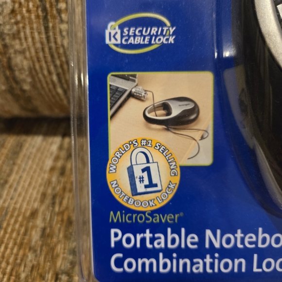 Portable Notebook Combination Lock - Picture 3 of 6